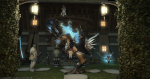 Mo and Sint on a double "decker" chocobo ! :)